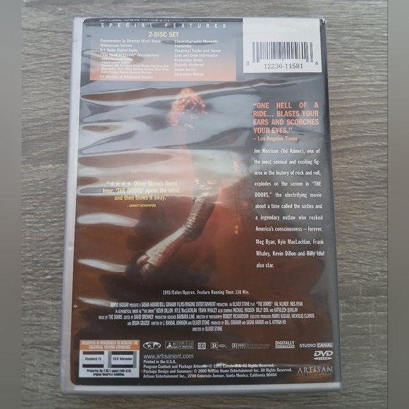 The Doors (2-Disc DVD Set) Special Edition Val Kilmer - Picture 3 of 9
